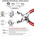 Snap Fasteners Kit